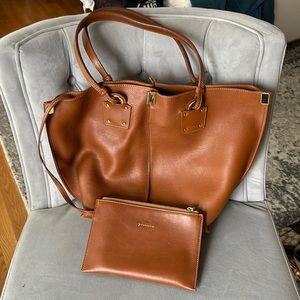 Chloe tote leather bag